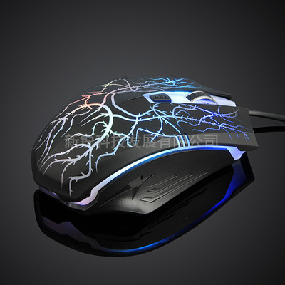 電腦七彩眩光USB游戲鼠標(biāo) 專為CF、CS玩家設(shè)計(jì)的競技利器